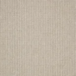Beige ribbed wool carpet swatch detail