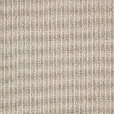 Beige ribbed wool carpet swatch detail