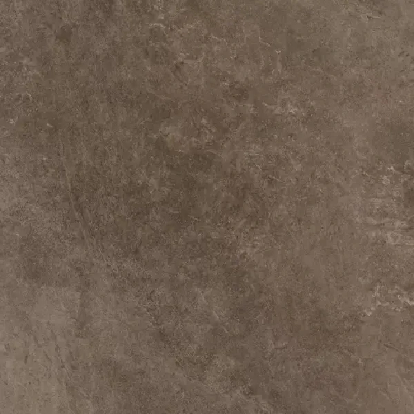 Brown-gray stone-look LVT tile