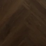 Dark oak herringbone wood floor texture