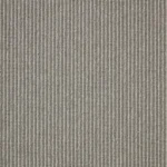 Grey striped wool carpet swatch detail