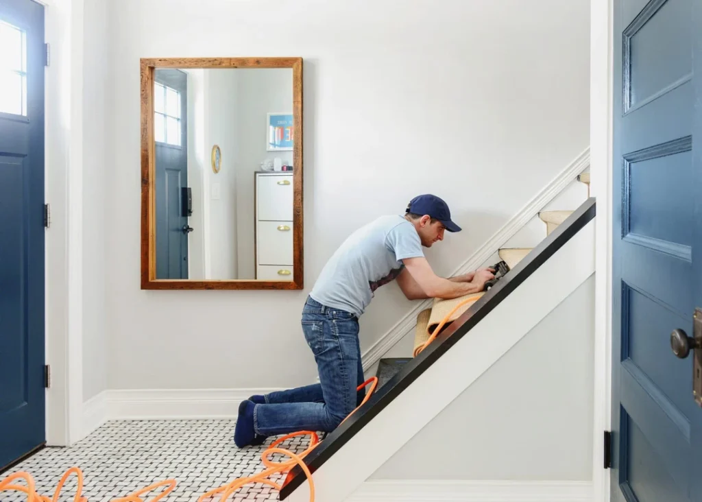 How to Install Carpet On Stairs