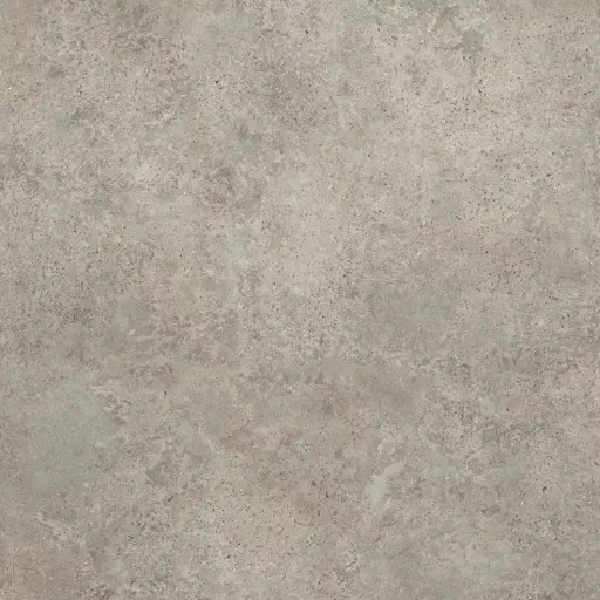 Light to medium gray stone-look LVT tile