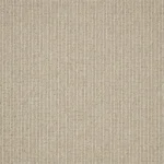 Neutral ribbed wool carpet swatch detail