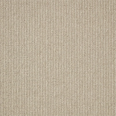 Neutral ribbed wool carpet swatch detail