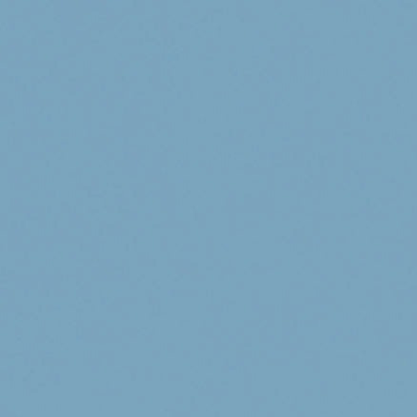 Solid, plain light blue sheet vinyl flooring texture.