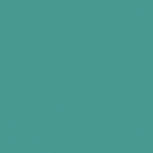 Solid, plain teal sheet vinyl flooring texture
