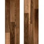 Two planks of classic maple wood flooring.