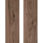 Two planks of light grey oak wood flooring.