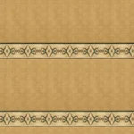 Beige mosque carpet featuring a subtle pattern and a decorative border.