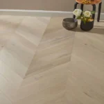 Chevron engineering wood flooring planks