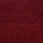 Close-up of deep burgundy twist pile carpet.