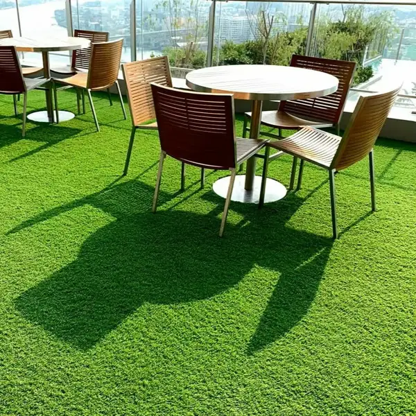 Final Application of Artificial Grass