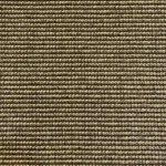 Close-up of olive green and gold textured loop pile carpet
