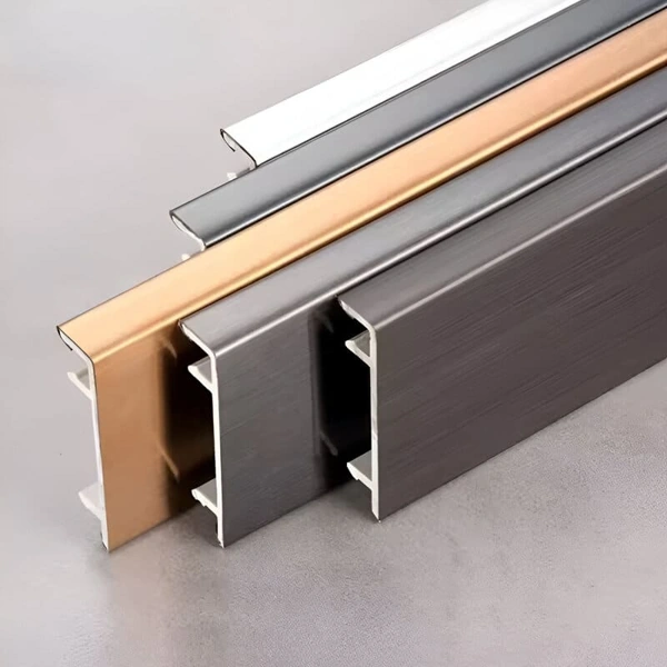 stainless steel metal profiles with various finishes